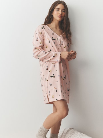 Next Natskjorte i pink: forside