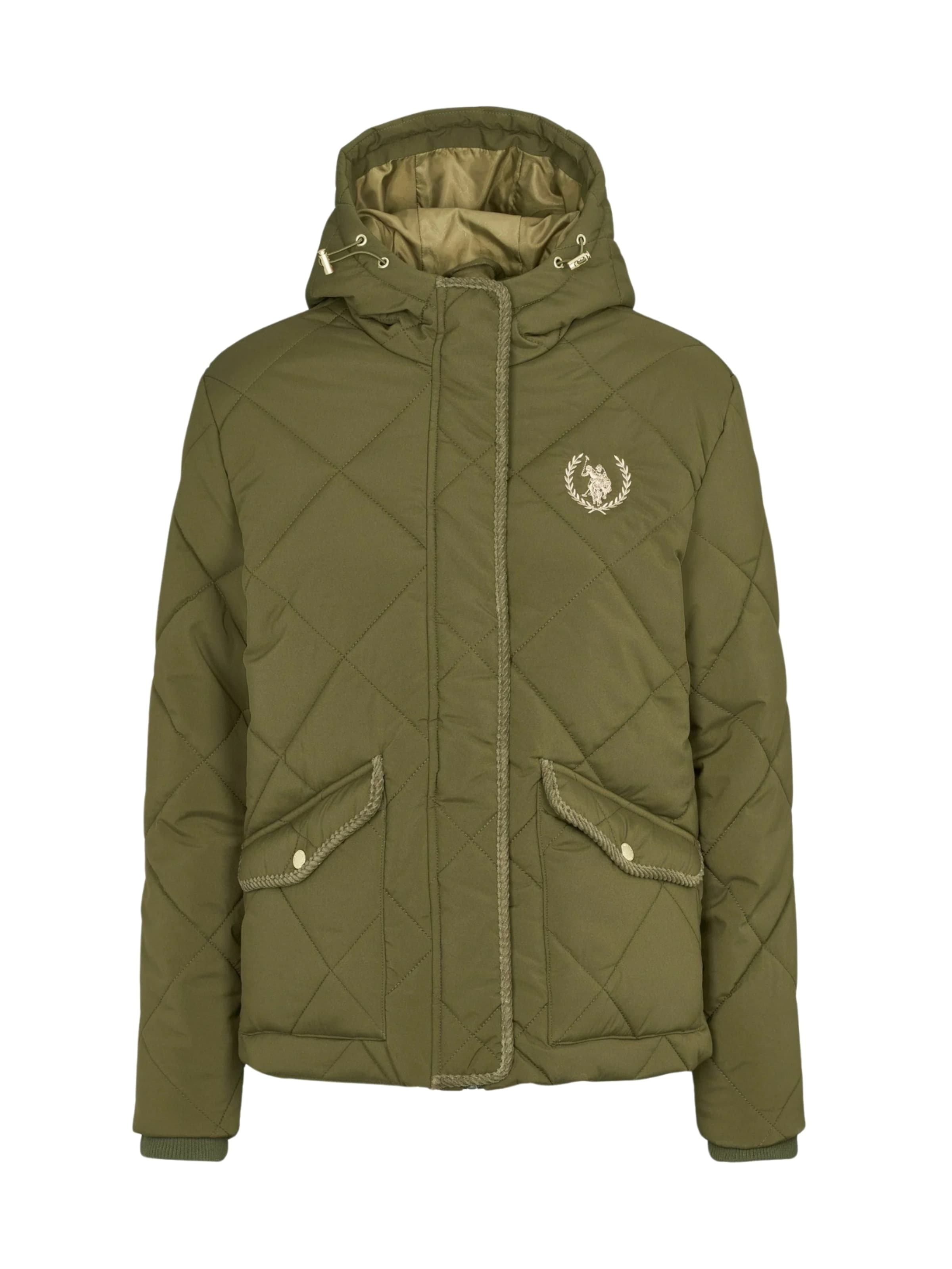 U.S. POLO ASSN. Overgangsjakke 'Kenya' i grøn: forside