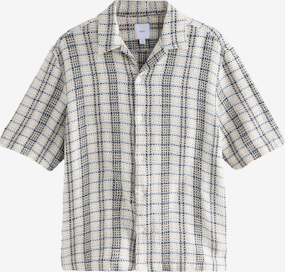 Marškiniai iš Next, spalva – kupranugario / nebalintos drobės spalva / šviesiai mėlyna / juoda, Prekių apžvalga