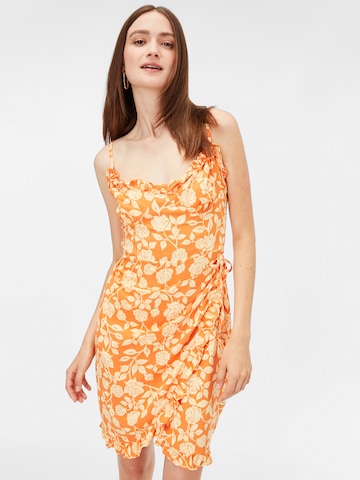 Robe Trendyol en orange : devant