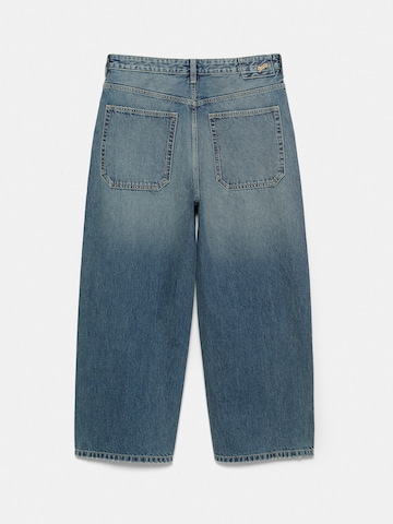 Baggy Jean Pull&Bear en bleu