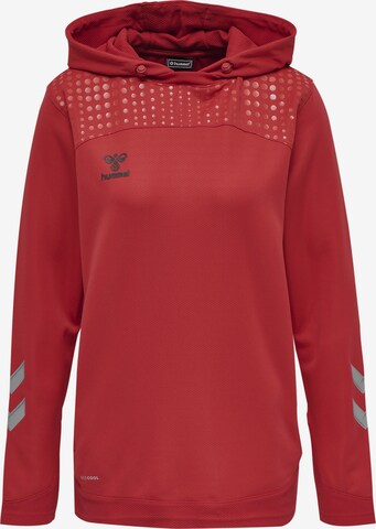 Sweat de sport Hummel en rouge : devant