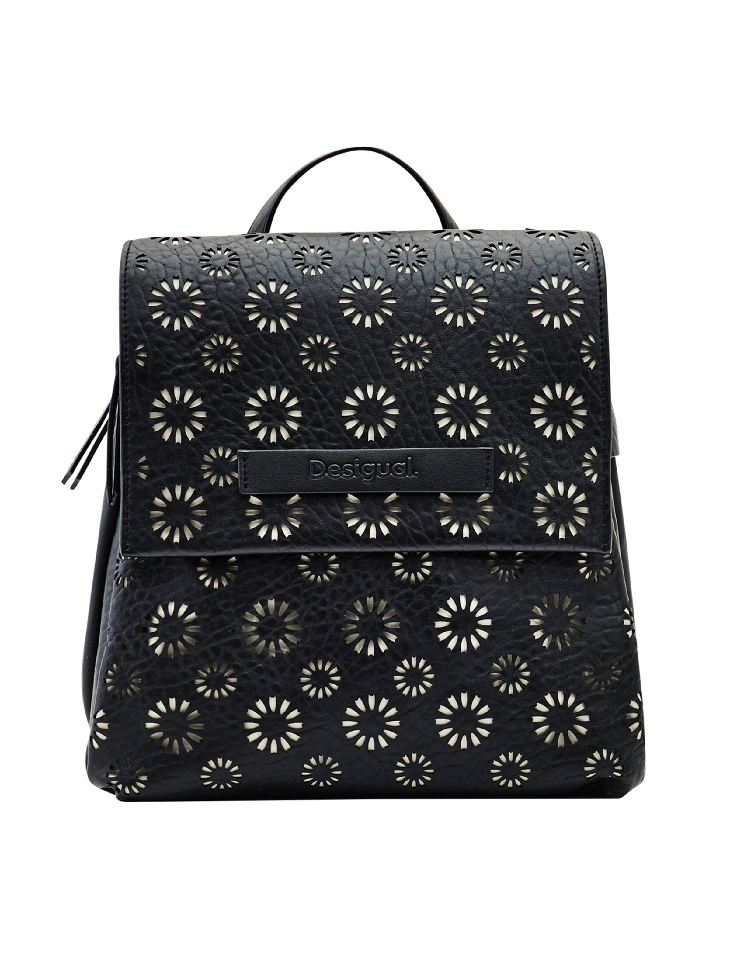 Desigual Rucksack 'Amorina' in Schwarz: Vorderseite