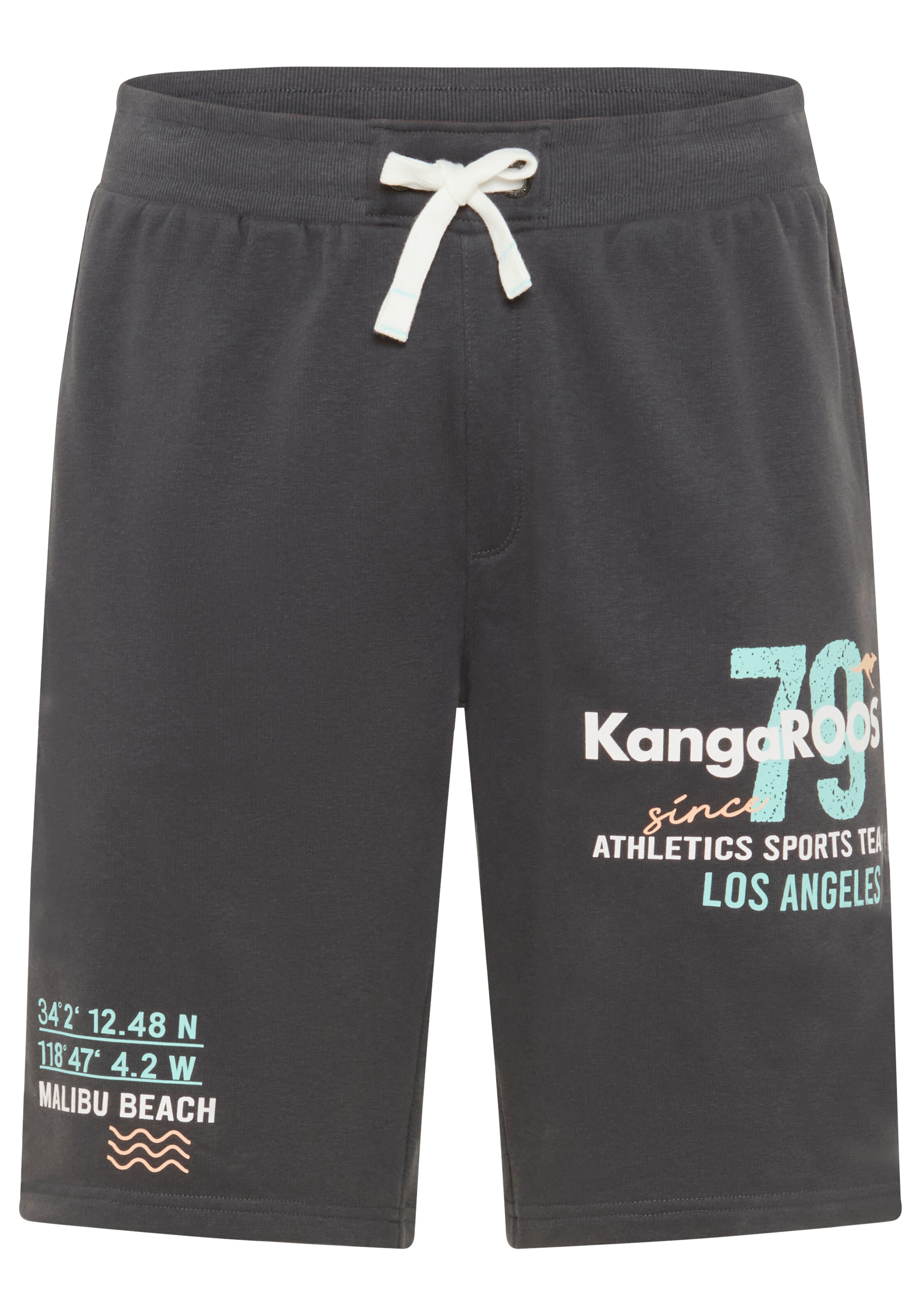 KangaROOS Pants in Anthracite / Mint / Orange, Item view