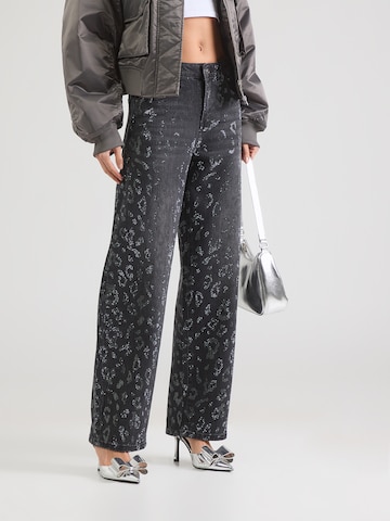 Baggy Jean miss goodlife en gris : devant