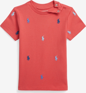 T-Shirt Polo Ralph Lauren en rouge : devant