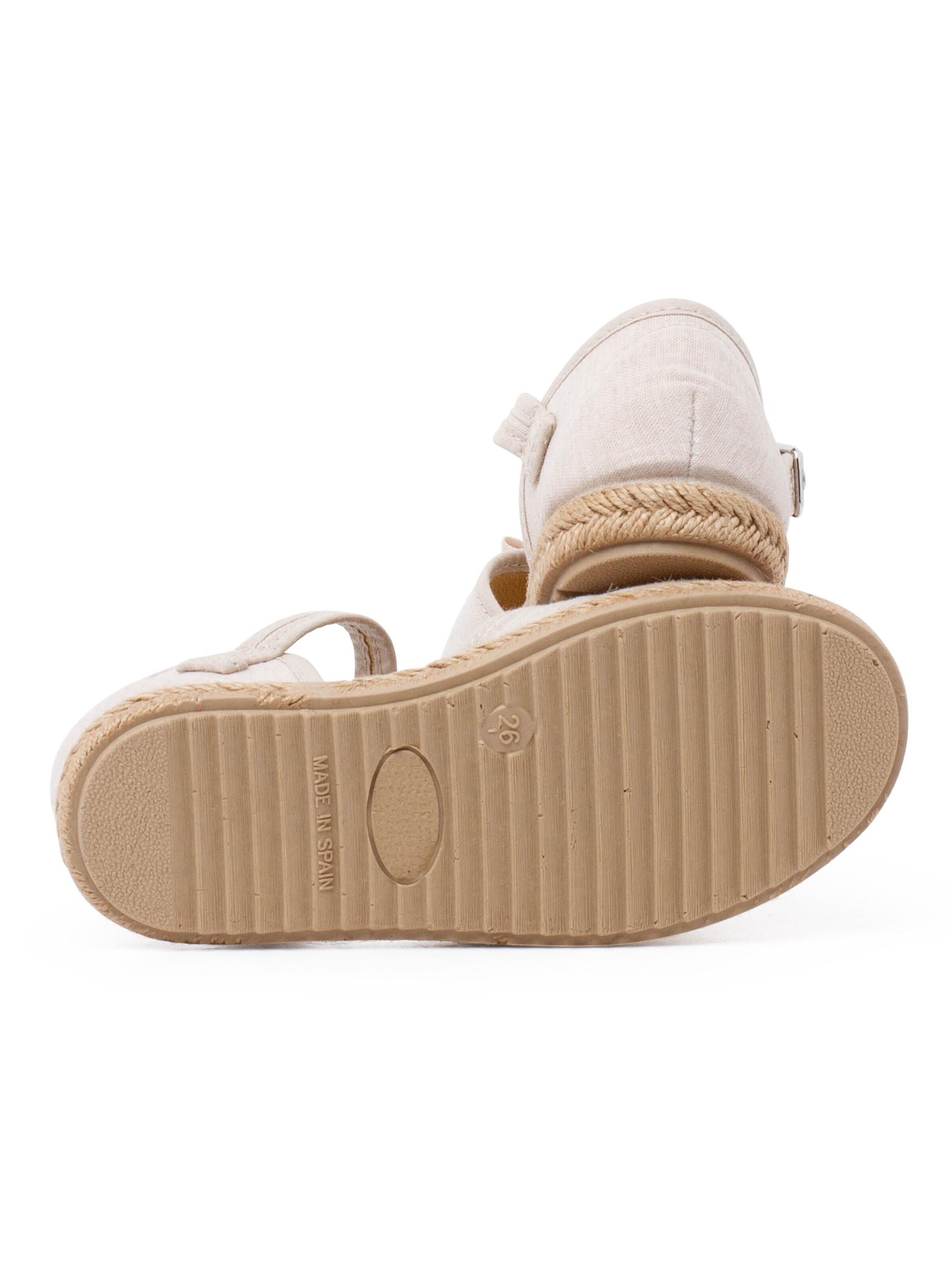 Pisamonas Sandalen in Beige