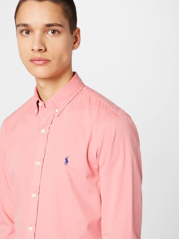 Polo Ralph Lauren Slim fit Button Up Shirt in Red