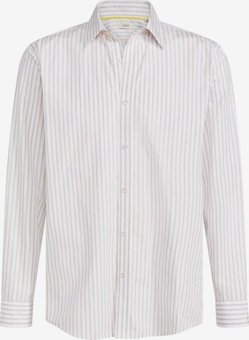 ESPRIT Slim fit Button Up Shirt in Grey: front