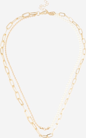 PIECES Necklace 'BRITI' in Gold: front