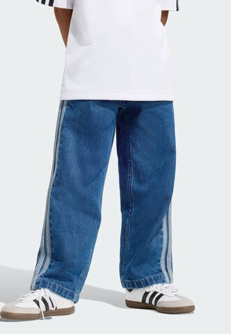 ADIDAS ORIGINALS Loosefit Broek 'Firebird' in Blauw: voorkant