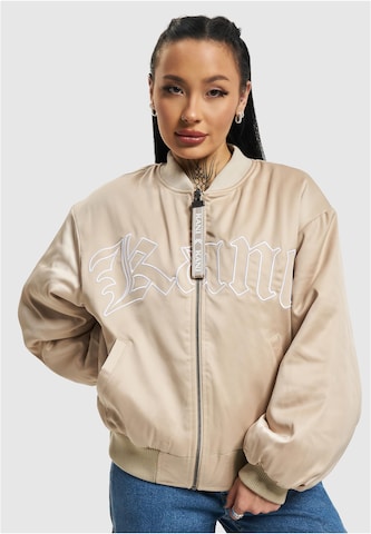 Karl Kani - Chaqueta de entretiempo en beige: frente