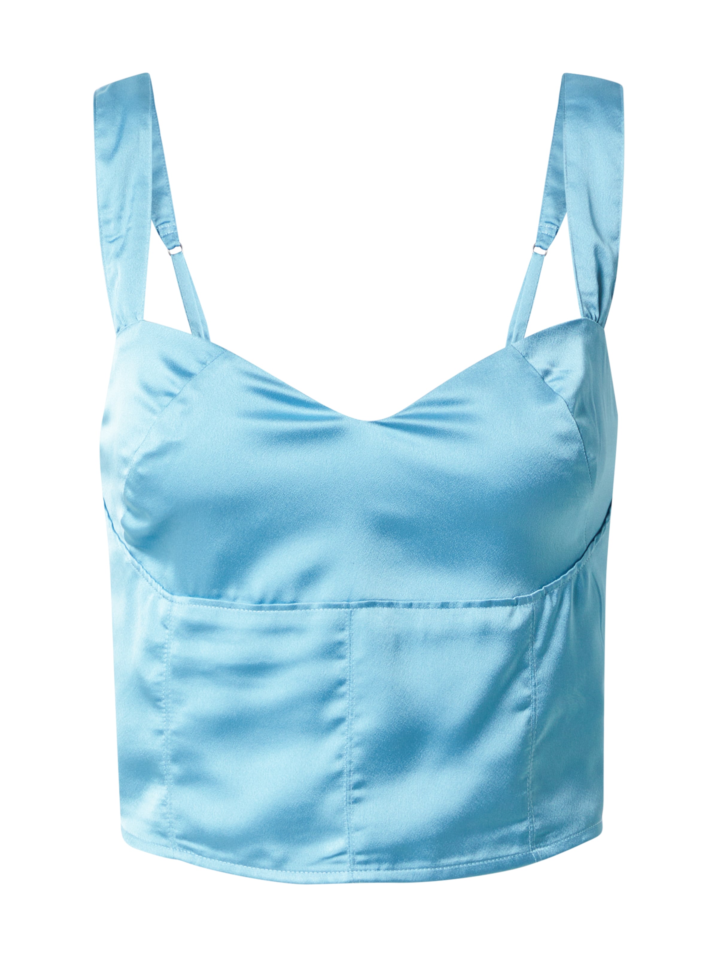 Abercrombie & Fitch Top - Modrá: predná strana