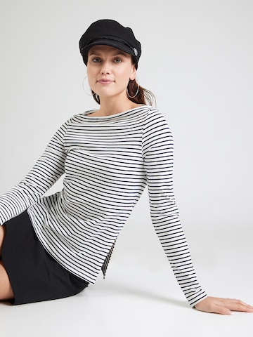 ONLY Μπλουζάκι 'ONLKISS' σε λευκό: μπροστά