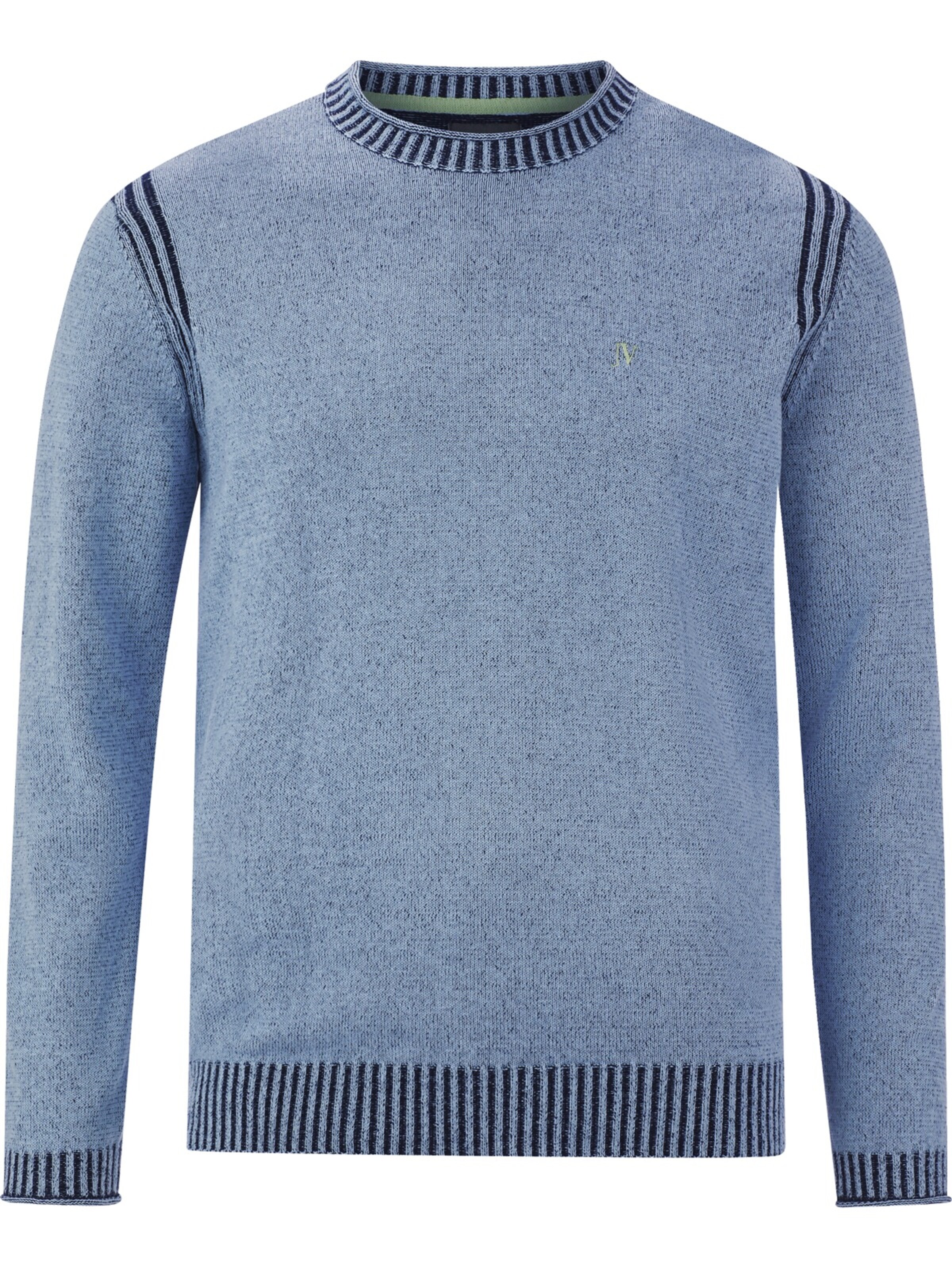 Jan Vanderstorm Pullover 'Gertlund' in Blau: Vorderseite