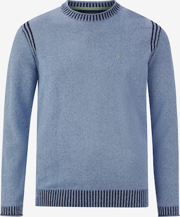 Jan Vanderstorm Pullover 'Gertlund' in Blau: Vorderseite