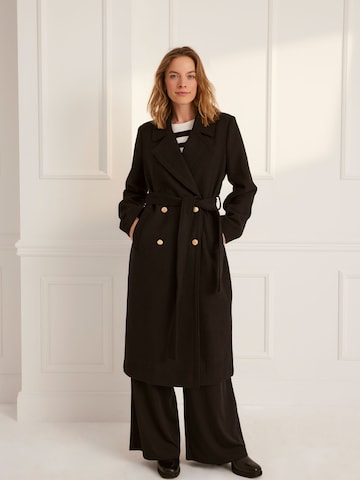 Guido Maria Kretschmer Women Between-Seasons Coat 'Kelsey' in Black