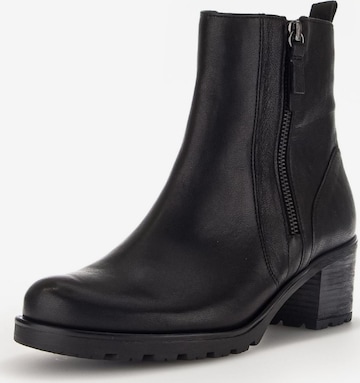 GABOR Ankle Boots in Black: front