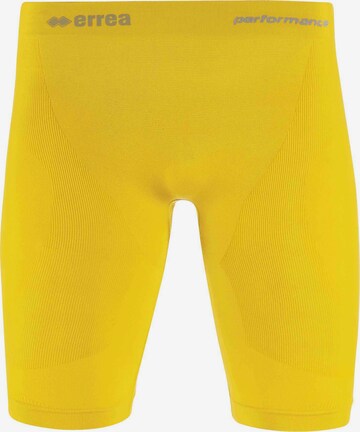 Errea Skinny Sports trousers 'DENIS' in Yellow: front