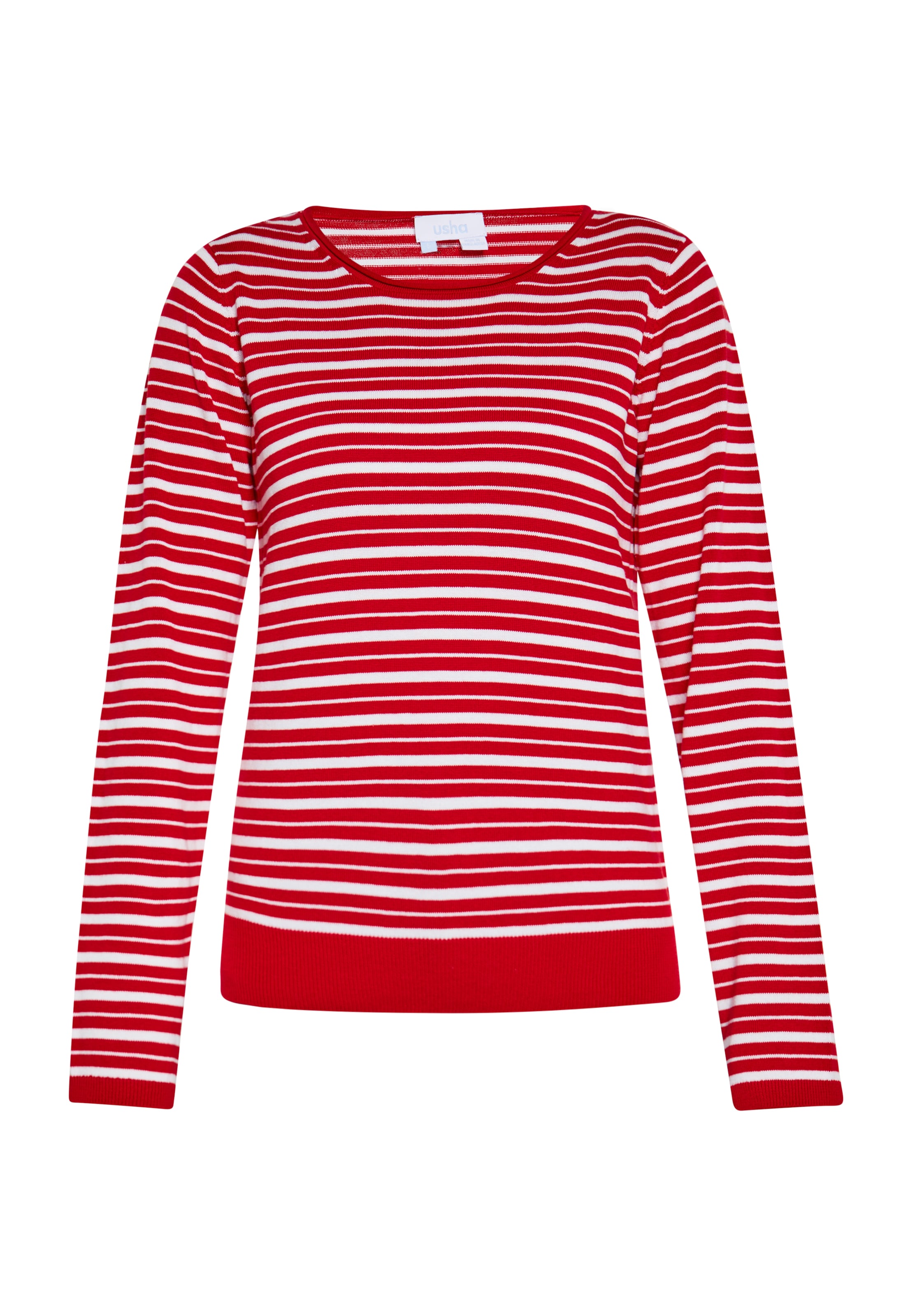 usha BLUE LABEL Sveter - Červená: predná strana