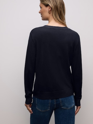 STREET ONE Пуловер в синьо