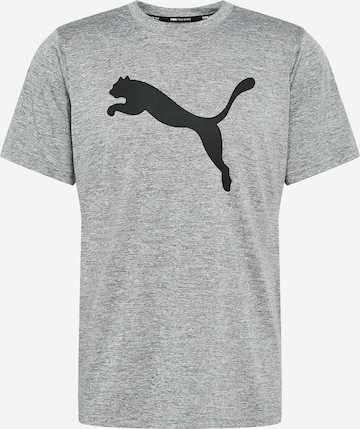 PUMA - Camiseta funcional en gris: frente