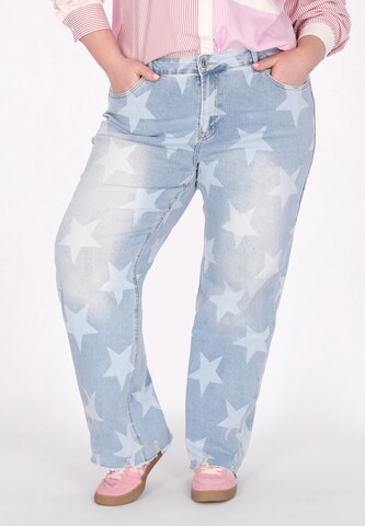 MYMO Loose fit Jeans in Blue: front