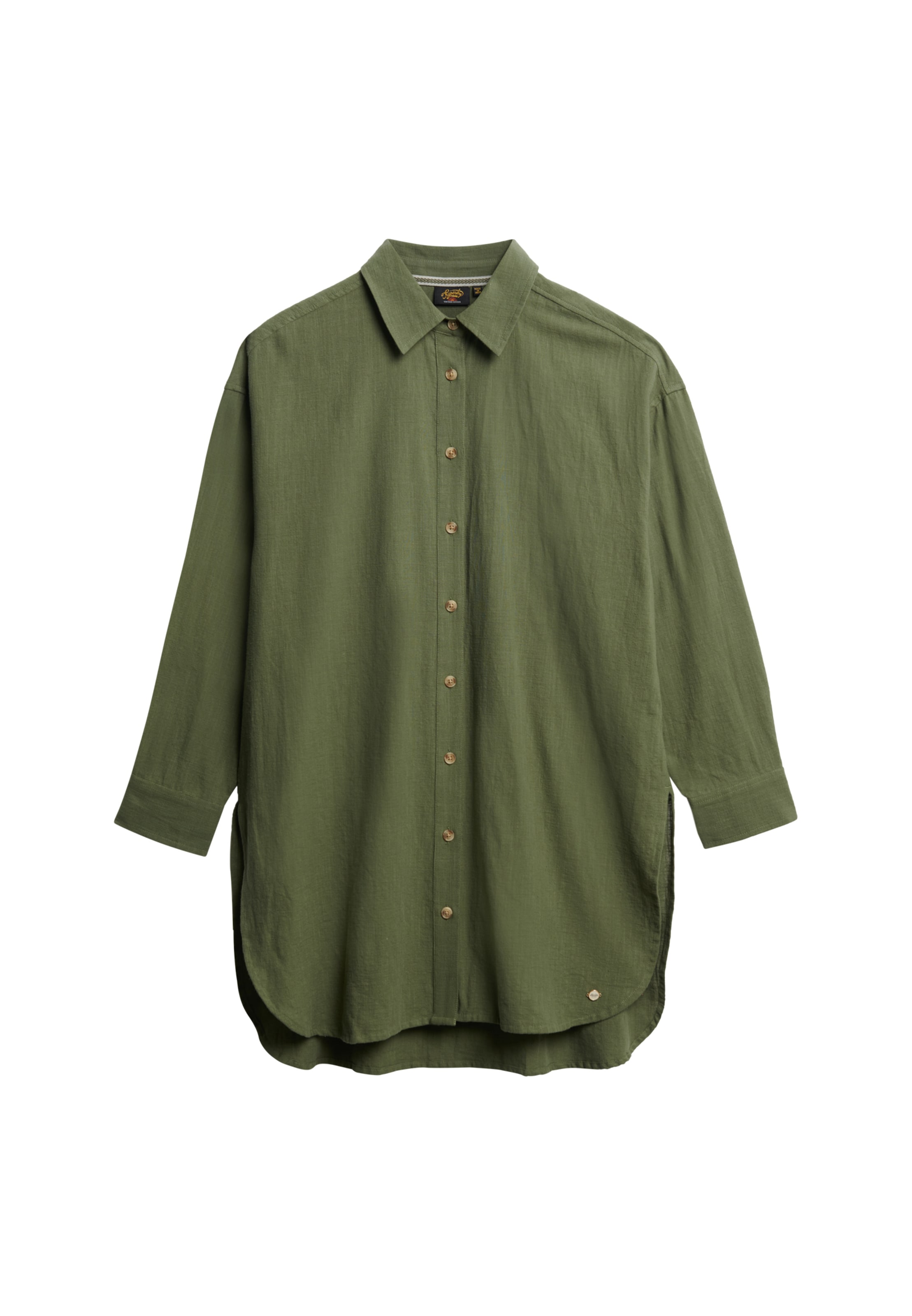 Chemisier Superdry en vert : devant