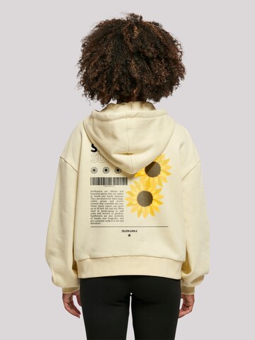 Sweat-shirt 'Sonnenblume' F4NT4STIC en jaune