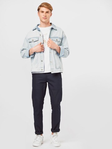 DICKIESregular Chino hlače 'Sherburn' - plava boja
