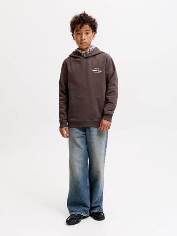 Jack & Jones Junior Sweatshirt 'norrebro' in Bruin