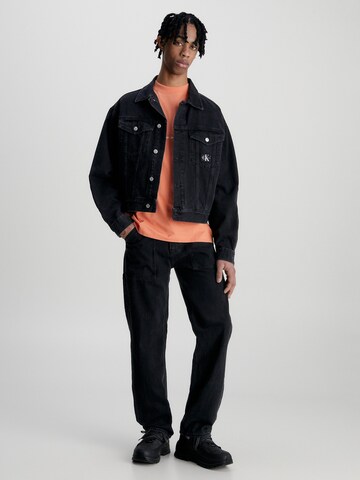 Calvin Klein Jeans Loosefit Džíny – černá
