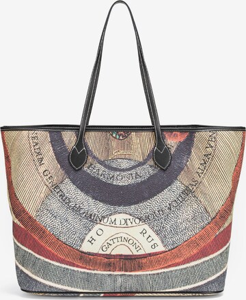 Cabas Gattinoni en mélange de couleurs : devant