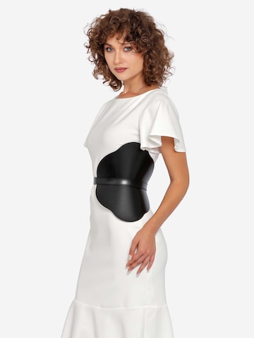 Haute Cuir Riem 'Ivy Side Corset Belt' in Zwart