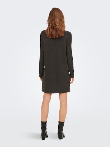 ONLY Knitted dress 'Carol' in Brown