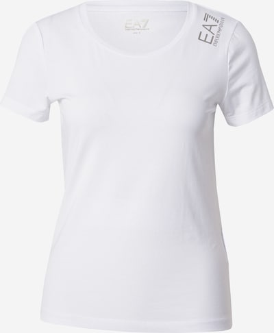 EA7 Emporio Armani Shirt in de kleur Grijs / Wit, Productweergave