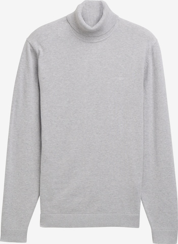 Pulover de la TOM TAILOR pe gri: față