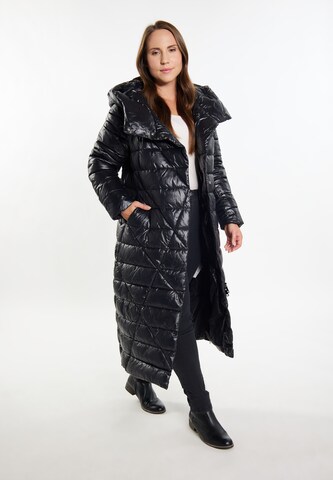 Usha Winter Coat 'lurea' in Black