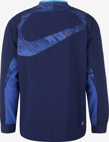 NIKE Trainingsjack in Blauw