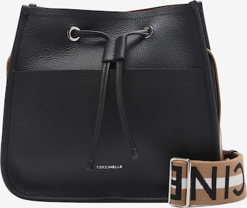 Borsa a mano 'COCCINELLE RAQUEL' di Coccinelle in nero: frontale