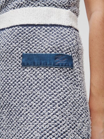 Karl Lagerfeld Spódnica w kolorze niebieski