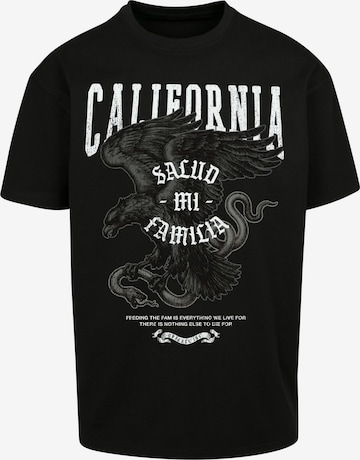 MT Upscale Shirt 'La Familia' in Black: front