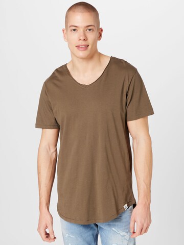Only & Sons Shirt 'LAGO' in Brown: front