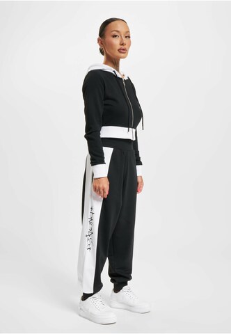 Dangerous DNGRS Tapered Trousers 'Noir' in Black