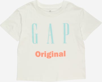 GAP Shirt in Wit: voorkant