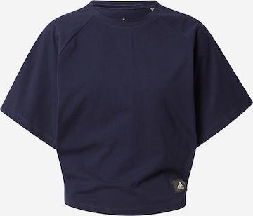 ADIDAS SPORTSWEAR Performance Shirt 'Holidayz Loose' in Blue: front