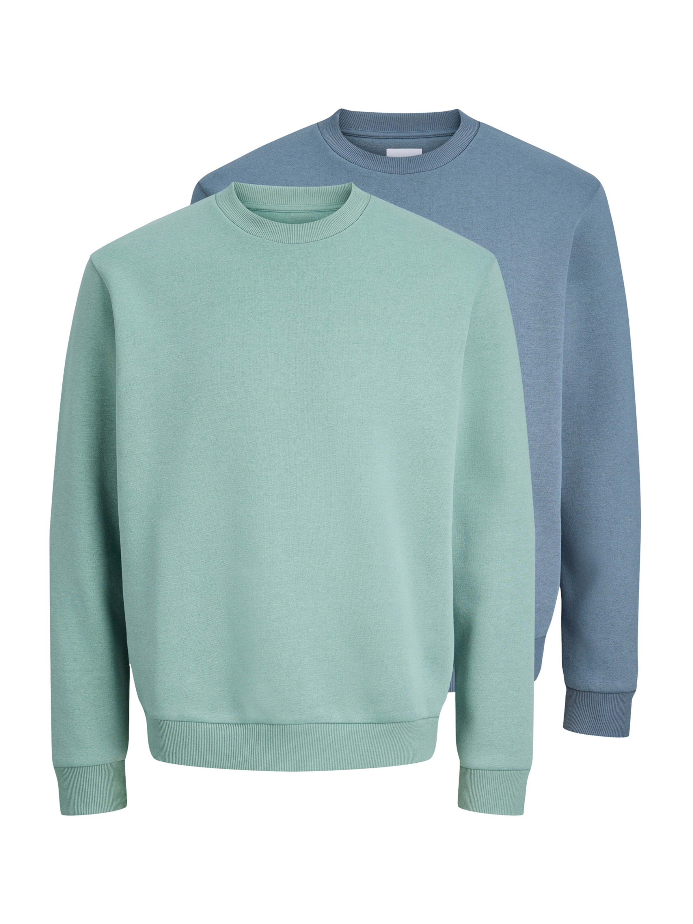 JACK & JONES Sweatshirt 'JJEBRADLEY' in Blue: front