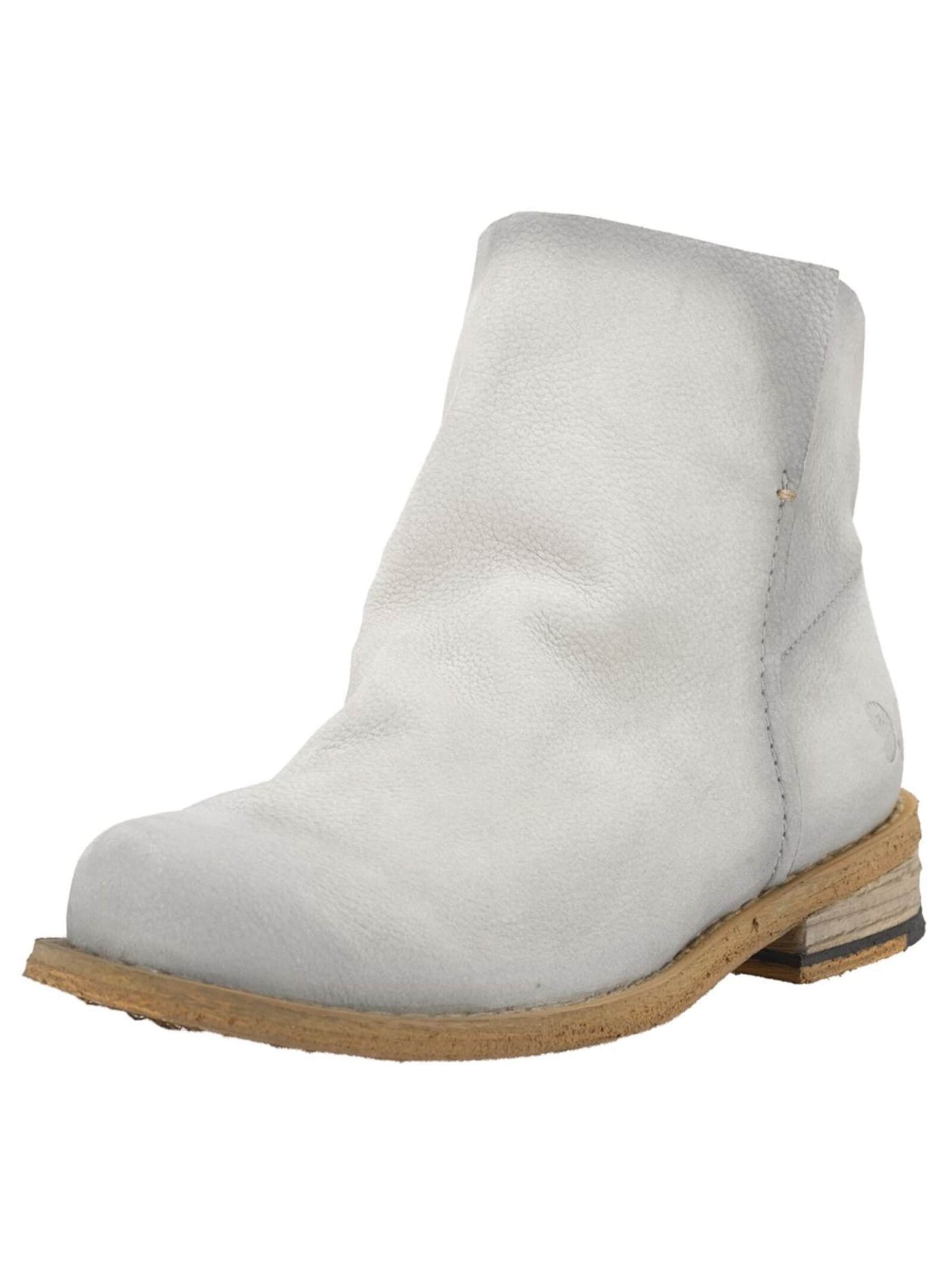 Felmini Wide Fit Stiefelette in Grau: Vorderseite