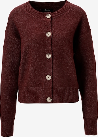 Aniston CASUAL Strickjacke in Rot: Vorderseite