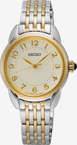 SEIKO Analog Watch in Gold: front